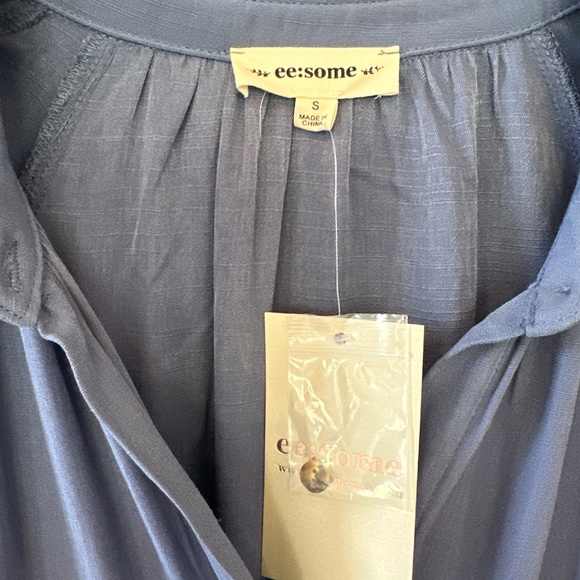 EE:SOME Shirt dress with pockets NWT - Picture 4 of 4